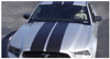 2013-14 Mustang - 10" Straight Lemans Stripes - Convertible - Low Wing